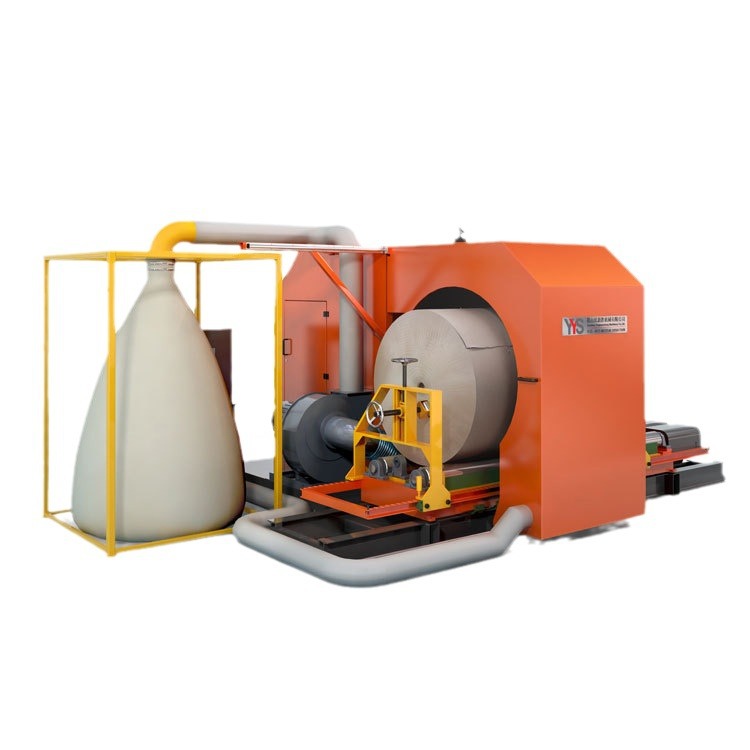 大型卷状纸筒切割机切纸门幅直径加大双向除尘设计速度快机械