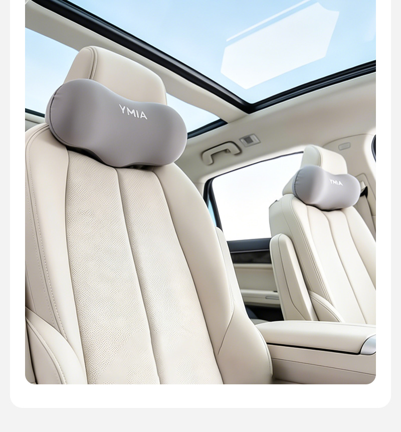Soft Memory Foam Car Headrest, Breathable Neck Pillow, Comfortable Slow Rebound Sleeping Aid, Driver's Neck Pillow