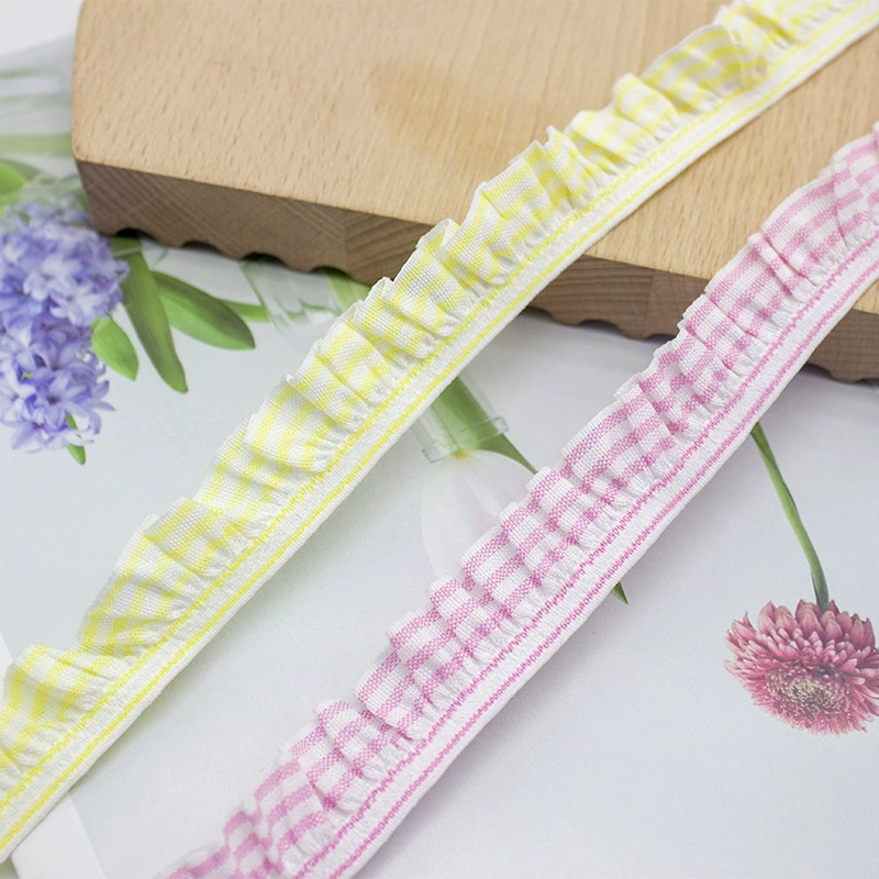 Эластичная решётка грибок кружева аксессуары складка рулонная юбка тканевая скатерть веревочная рамка