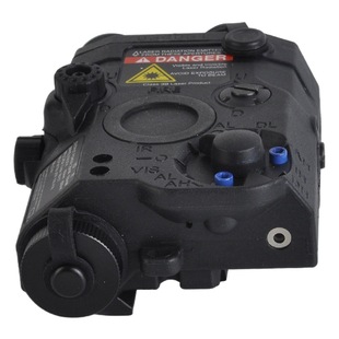Cross-border AliExpress AN/PEQ-15 Battery Box LED white light + red laser indicator with IR infrared lens