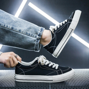 VASIBAEN men's shoes fashionable 2024 spring casual sneakers new ulzzang versatile Youth student shoes