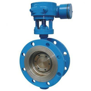 Supply FD373H anti-theft butterfly valve turbine triple eccentric butterfly valve cast steel hard seal wafer butterfly valve