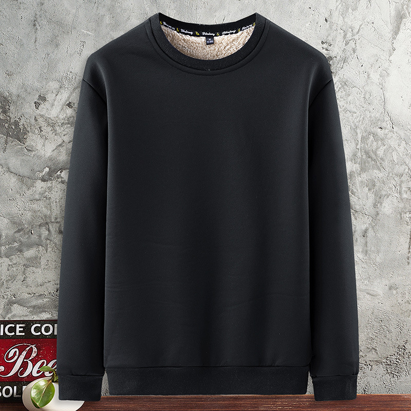 Amazon AliExpress hombres de lana forrada con capucha engrosada traje de lana de cordero suéter cálido suéter cardigan