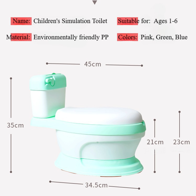 Inodoro infantil, inodoro para niños, inodoro para niños
