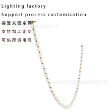 北欧后现代水晶玻璃吊坠酒店大堂别墅了旋转楼梯灯家用客厅餐厅灯