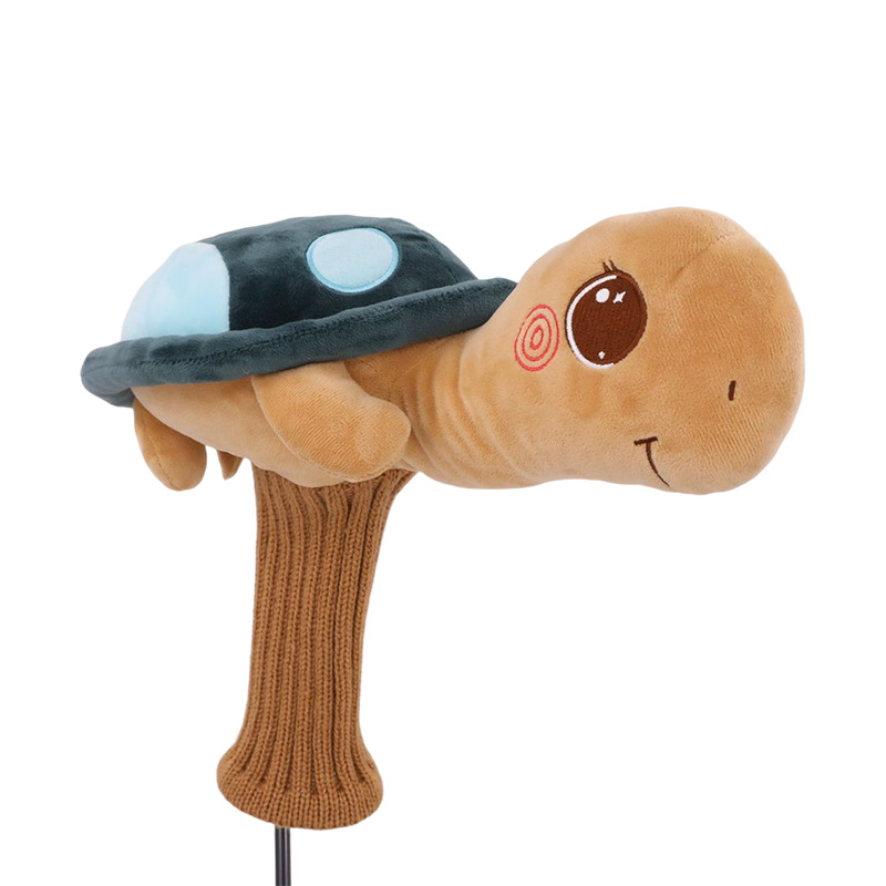 En stock Turtle Club conjunto Golf Club conjunto de golf de dibujos animados conjunto lindo animal 1/3/5 poste de madera