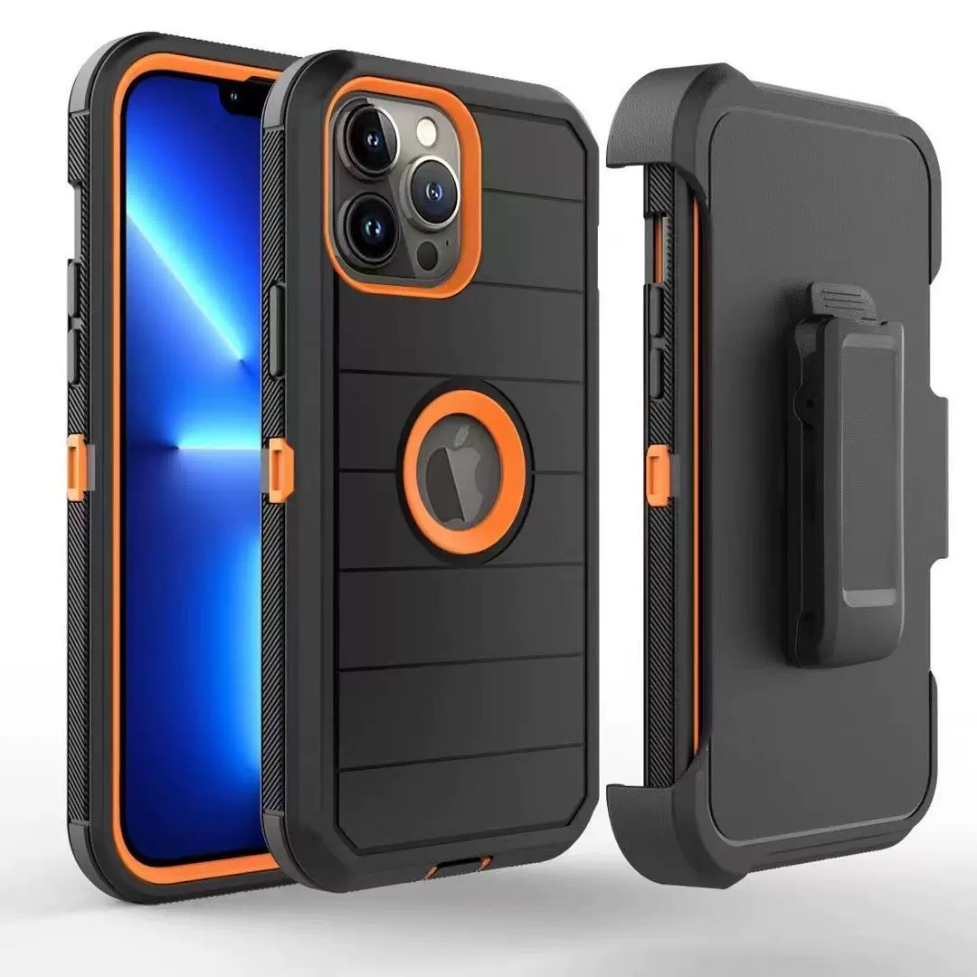 三防机器人适用iphone 16 15 14手机套11 12 Pro XR 13背夹支架