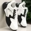 H559 white black* leather surface