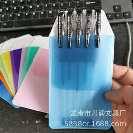 彩色笔袋PVC医生护士笔袋插笔袋笔套口袋医院笔袋商用笔袋