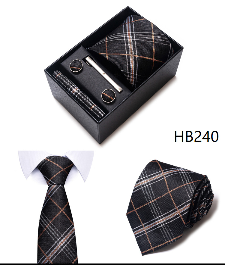 107g Weight Cufflinks, Lavalier, Tie Classification Polyester Yarn Material Geometric, Solid Color Pattern All Seasons Season Men's Gender Simple Style Style Simple Style Geometric Solid Color Polyester Yarn Men's Cufflinks Lavalier Tie 38