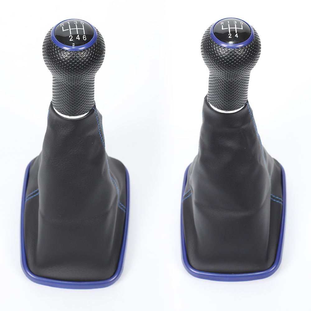 Adecuado para Volkswagen Bora Golf manual del coche cubierta de polvo de la cabeza palanca de cambios ropa Gear shift Handball Accesorios