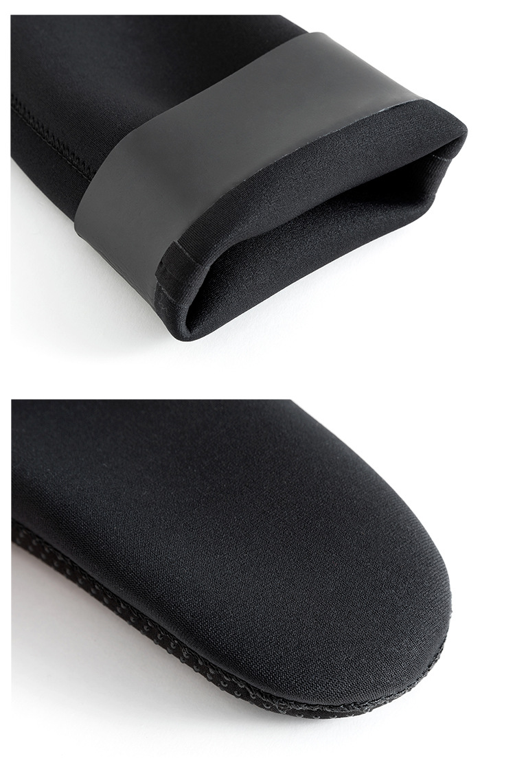 Calzini da snorkeling impermeabili di alta qualità, taglia M, tubo lungo da 3 mm, resistenti al caldo e al freddo, antiscivolo, per la spiaggia e le immersioni._voghion.com