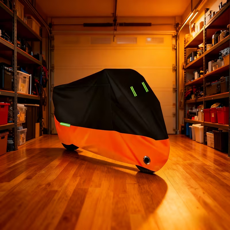 Cross-Border Popular Motorcycle Cover, Dust-Proof and Snow-Proof Cover, Electric Vehicle Cover, Rain-Proof and Sun-Proof, Thickened Motorcycle Cover, in Stock