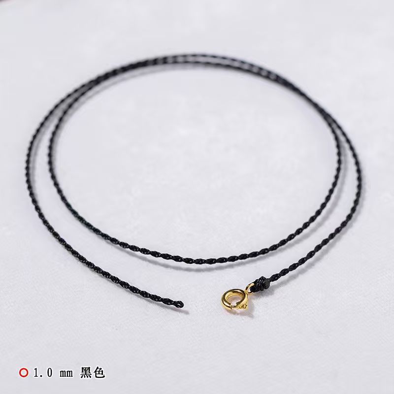 Colgante de alambre de oro fino colgante de oro jade colgante de collar de collar de cuerdas a través de especial