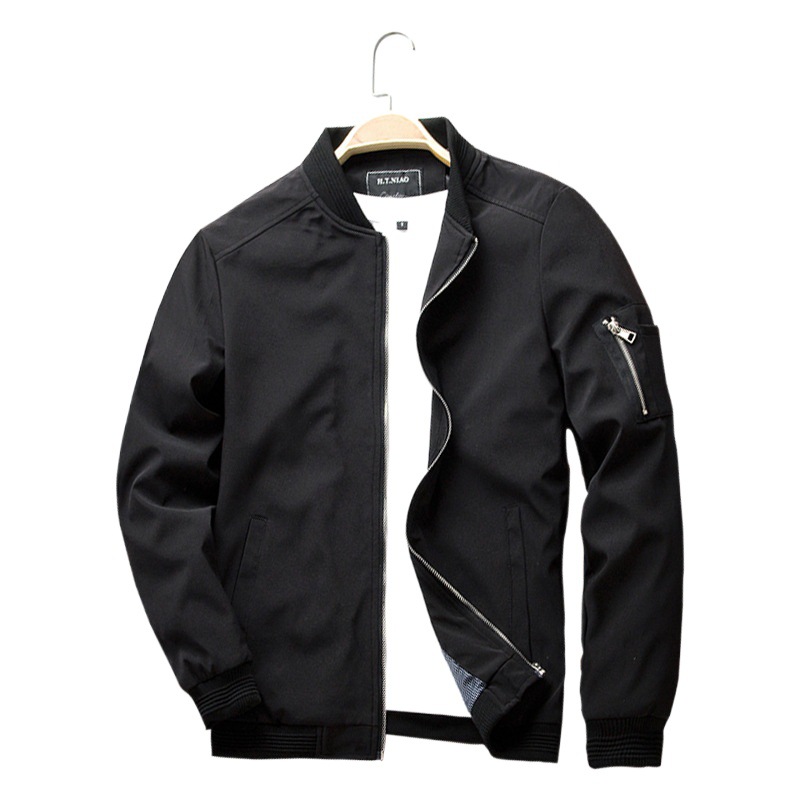 Chaqueta 2021 otoño nueva marca de moda más tamaño abrigo de hombre coreano casual moda juvenil collar de pie ropa de hombre de comercio exterior