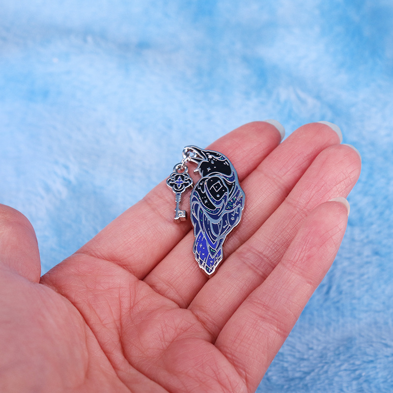 Casual, Elegant, Lady Style Casual Elegant Lady Pin Crow Alloy Unisex Brooches