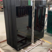 黑色钢化玻璃定做 玻璃板桌面定制 茶几餐桌钢化玻璃台面圆长方形