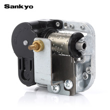 sankyo牌32DX01A音乐盒玩具盒机芯品质上层 带单脚支架中心转