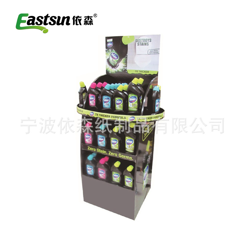 饮料展示架 定制饮料展架 杯子架 定制纸展架 纸展架 纸货架