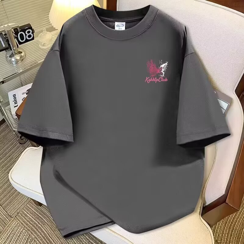 T-shirt oversize con stampa farfalla per uomo e donna_voghion.com