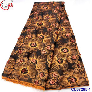 ���y�����w�����̽����\���Ứ���� African Brocade Lace Fabric