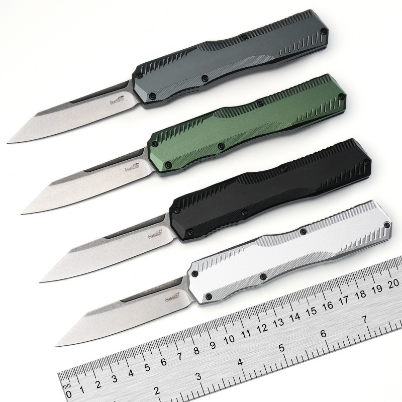 新品卡秀9000F外贸热销铝合金刀鞘50周年随身便携小刀小 直刀批发