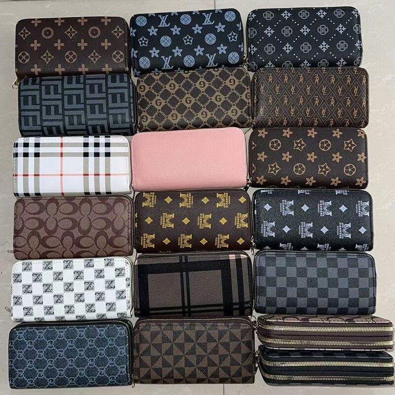 Wallet Women's Long Zipper Wallet Hot Selling New Wallet Foreign Trade Inventory Special Price Wallet Foreign Trade Women's Wallet