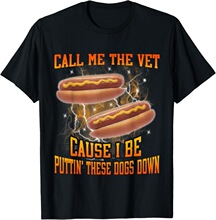 E 47243 Funny Vet Cotton Tee ��Ĭ��ҽT�� �羳����ѷŷ��