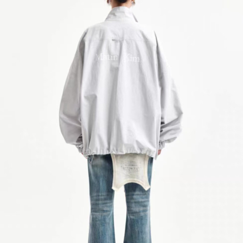 Ning Yizhuo's same style Mk new fashion versatile personalized trendy unisex simple jacket cross-border