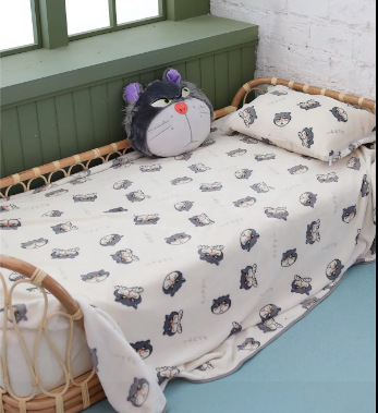 Cartoon flannel duvet