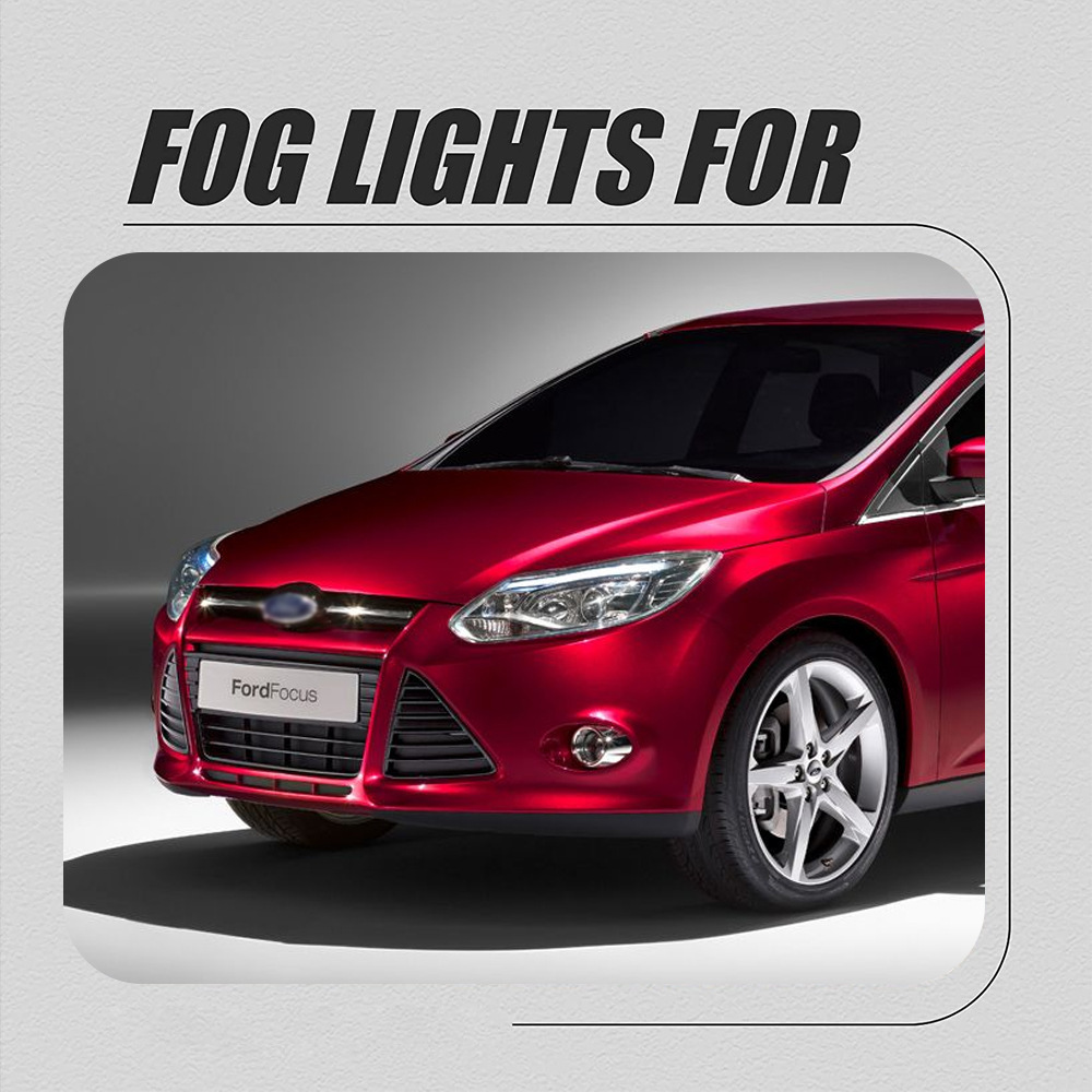Aplicable a Ford 11 / 12 / 13 / 14 modelo 3 compartimiento Fox delantero conjunto de luz de niebla halógeno luz diurna luz de barra
