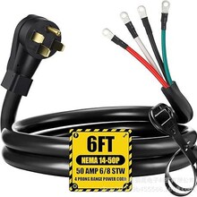 50 ���� 4 ��ͷ������Դ�� ���� NEMA 14-50p ת 4 �ߣ�STW��ETL