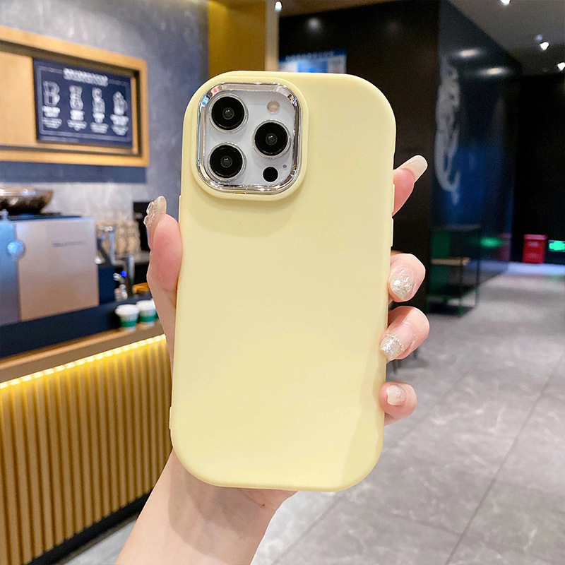 金属小胖妹适用iphone11手机壳XS Max简约XR硅胶X/XS苹果保护套|undefined