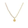 Human head from pearl, necklace, fashionable coins, chain for key bag , simple and elegant design, Korean style