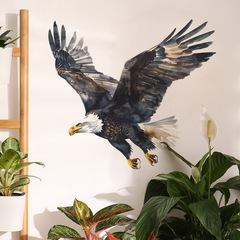 外貿雄鷹展翅飛翔勵志兒童房臥室家居裝飾牆貼畫貼紙自粘批發跨境