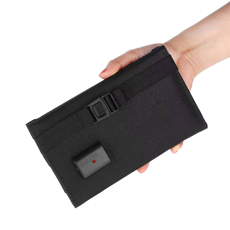 Paquete plegable solar 40% de descuento Cargador USB Camping al aire libre Teléfono móvil Reabastecimiento de energía Panel de generación de energía fotovoltaica 5V10W Regulado de voltaje