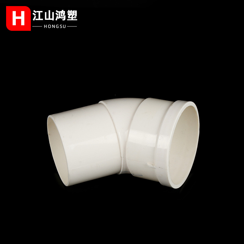 PVC cuello recto curva 45 grados codo interior 50-200 drenaje cuello recto Accesorios codo retráctil