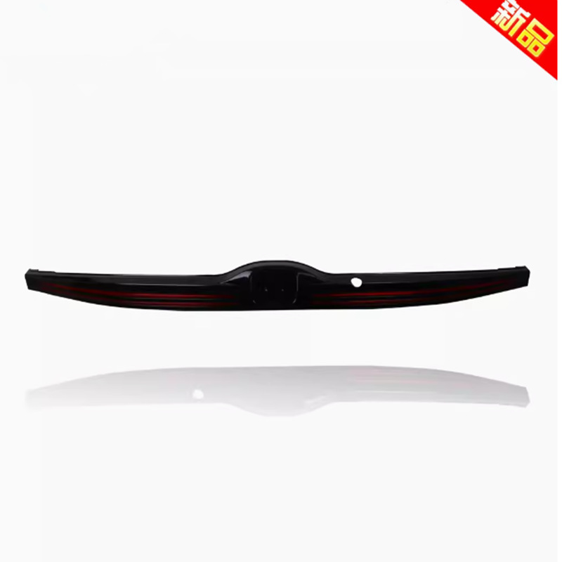 Aplicable a 14 - 21 Fit LED de alto brillo a través de la luz trasera de advertencia de freno trasera de dirección luz de corriente de luz trasera de modificación