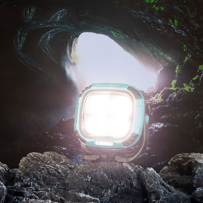 Nueva luz de trabajo multifuncional al aire libre hogar de alto brillo larga resistencia con gancho imán luz de trabajo de emergencia