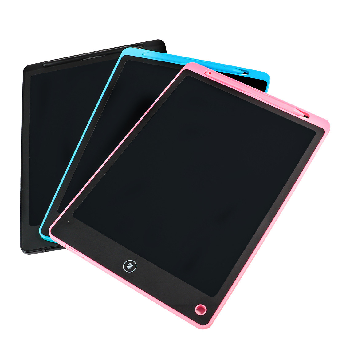 Tablero de escritura grueso, tablero de dibujo para grafiti, tablero de escritura electrónico LCD, escritura de alto brillo, tablero de dibujo para niños, no magnético