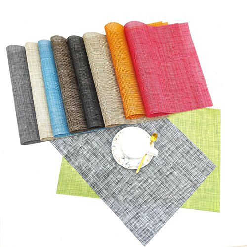 Carefully selected cross-border Western placemats Teslin placemats insulation mats 22 series home non-slip waterproof placemats