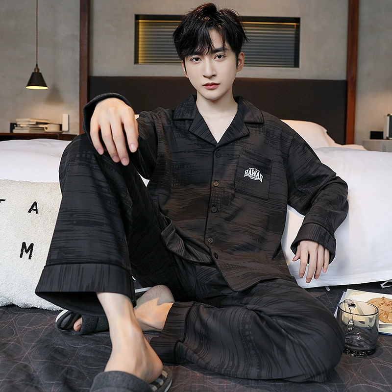 Pijama, long-sleeve, set, simple and elegant design