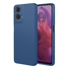Moto G56 肌触りの良い液体シリコン G86 ケース G15 携帯電話ケース G22/E32S;G73G86 Power に適用