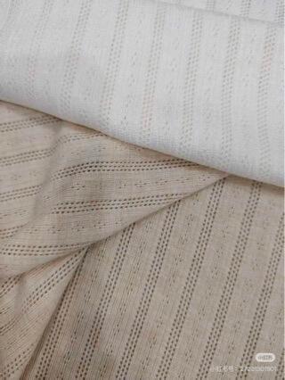 230g Imitation Cashmere Geometric Hollow Jacquard Fabric Spring and Autumn Ntr Diamond Mesh Ribbed Fashion Knit Fabric