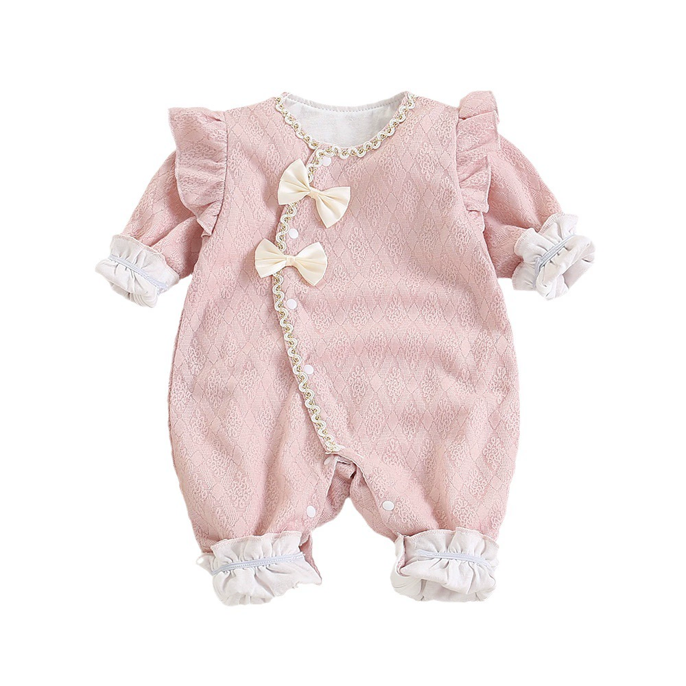 Autumn cute children's fashionable long-sleeve for new born girl's to go out, western style, Chanel style