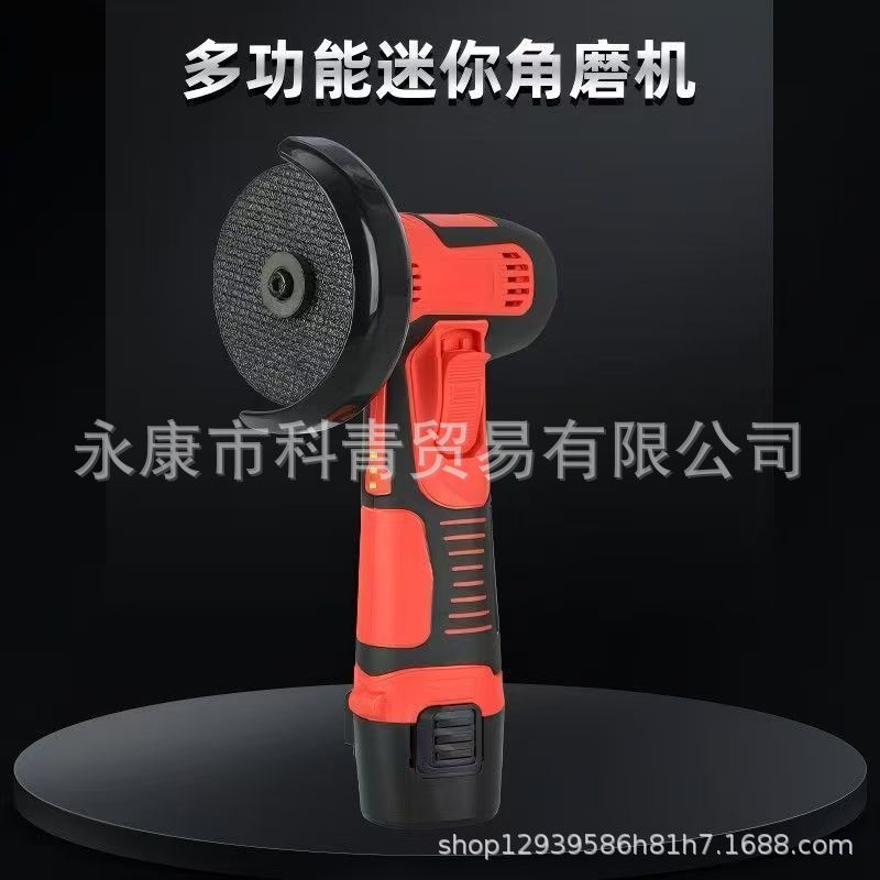 すごい！越境で人気の工場製高出力小型充電式リチウム電池ミニアングルグラインダー研磨機ハンドヘルド切断機|undefined