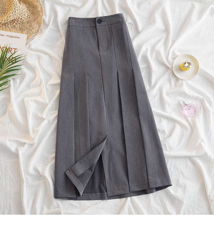Pleated Long Skirt 6