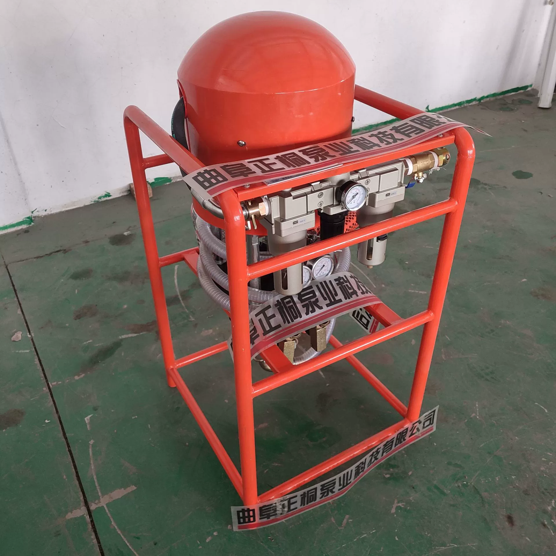 Усиленный насос для заглушения воды с ветром 2ZBQS12-12 двухцилиндровый двухжидкостный пневматический насос для впрыска суспензии