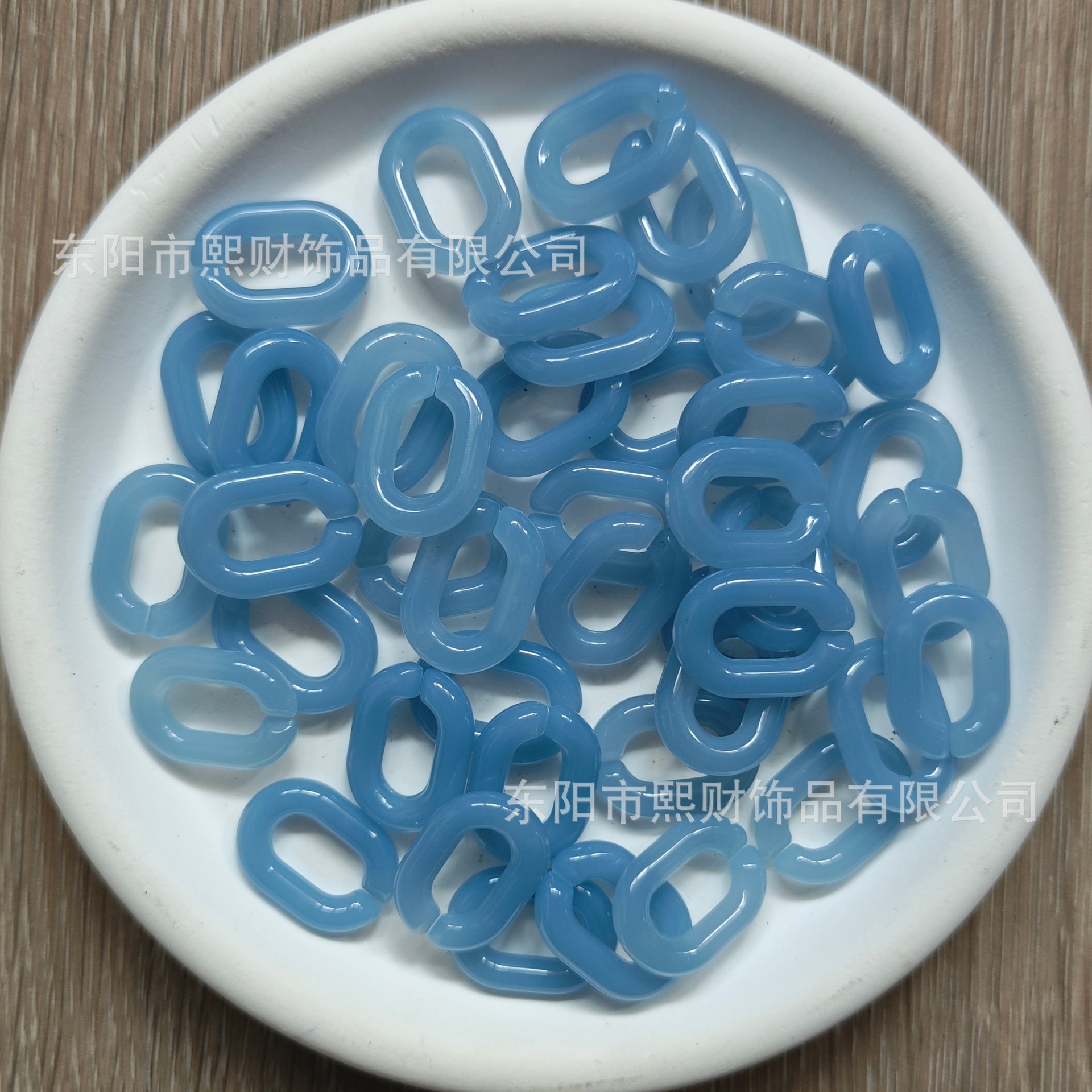 20x14mm color acrílico cadena hebilla anillo llavero bolsa colgante accesorios de la joyería de DIY fábrica al por mayor