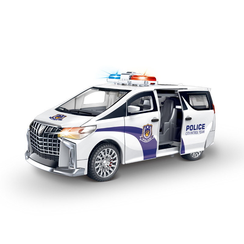 White police car